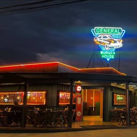 Fachada da General Burger House em Limeira